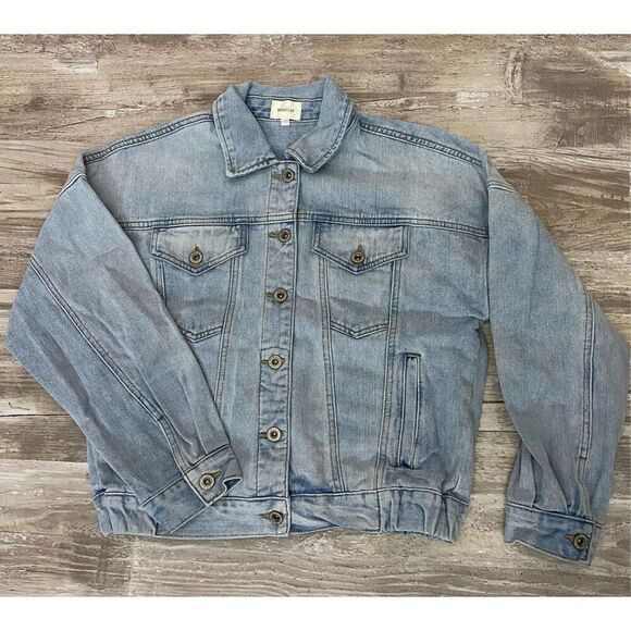 Wishlist Jackets & Blazers - Wishlist Womens Denim Jean Jacket Size S/M